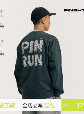 PINSKTBSPINRUN印花长袖