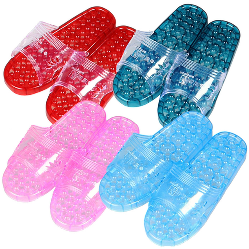 韩国浴室防滑漏水成人按摩拖鞋