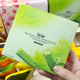 【正品现货】日本代购royce巧克力棒北海道进口抹茶榛果草莓零食