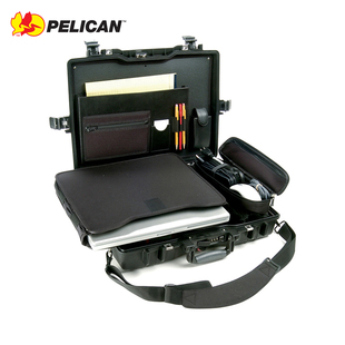 美国PELICAN 15/17寸笔记本电脑安全箱1495CC密码锁防水手提钱箱