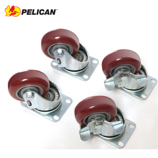 原装进口美国派力肯Pelican安全箱配件 滑轮子0340 0350 0550滚轮