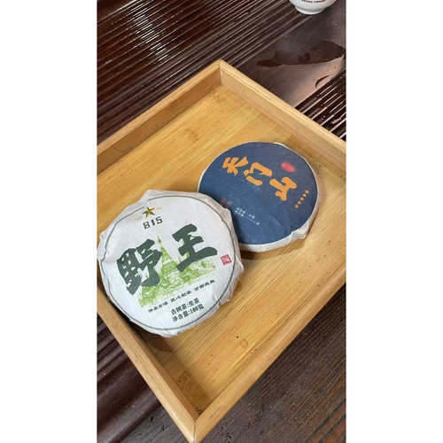 2025年野王815古树+2024年天门山古树100克54Ga1c0188生茶发2*饼