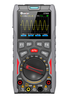 数字视示波万用表 ET928 示波器万用表二合一50Msps采样12MHz频率