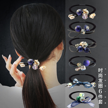 头绳简约韩版 可爱小清新皮套网红ins发圈橡皮筋发绳扎头发头饰女