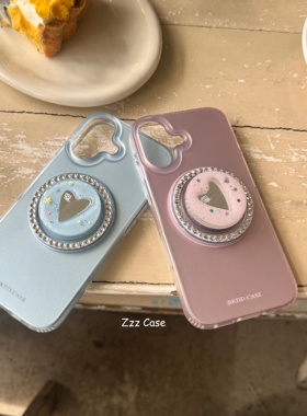 ZZZCASE粉蓝星星磁吸适用苹果17promax手机壳新款iPhone16女款高级感15promax全包14防摔13外壳爆款保护套