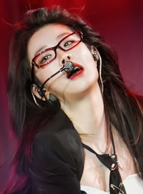 复古长方形小框红色浓颜近视眼镜时尚气质学生TR90框架小脸凹造型