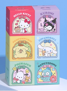 韩国代ITC联名Sanrio三丽鸥系列纯木浆柔和可爱小包装纸巾卫生纸