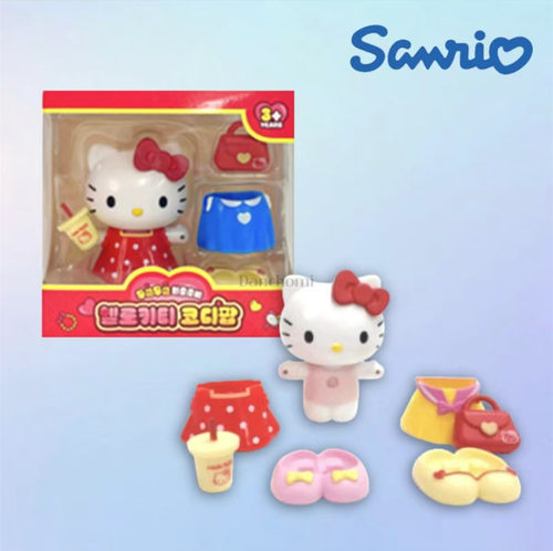 韩国代Sanrio三丽鸥hello Kitty可爱玩具套装diy趣味