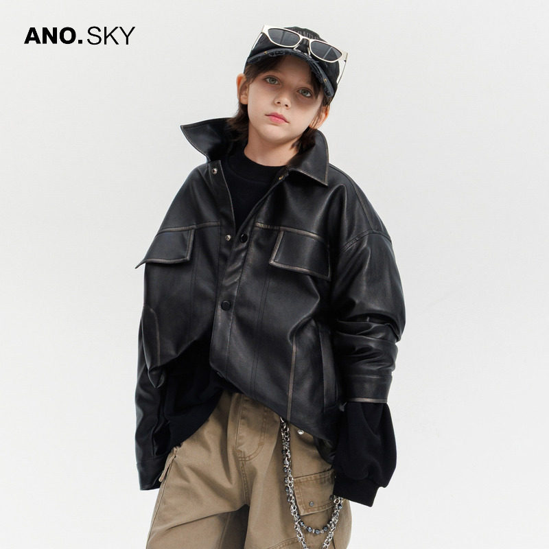 anothersky男童冬装夹棉