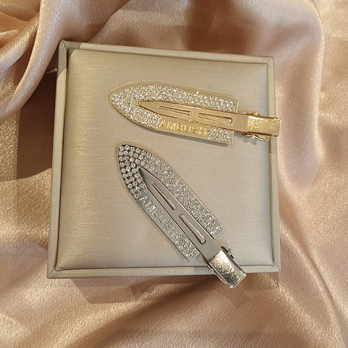 无痕发夹鸭嘴夹刘海夹前额新款