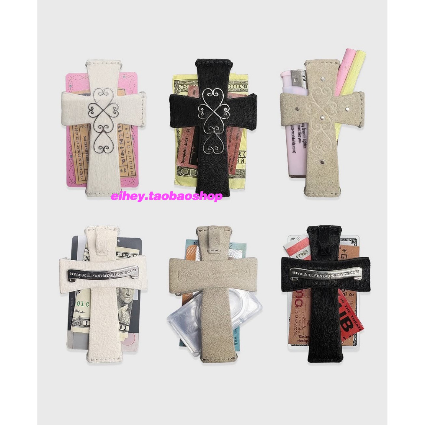 eihey诶嘿新款y2k十字架时尚百搭项链设计感卡包个性吊坠挂件配饰