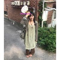 eihey誒嘿楊超越同款甜美森系碎花吊帶裙寬松百搭蕾絲花邊連衣裙