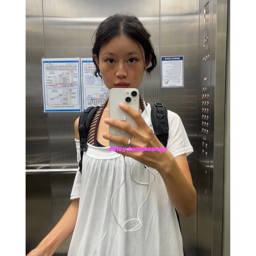 eihey诶嘿美式简约辣妹斜领露肩短袖T恤女夏季宽松百搭休闲风上衣