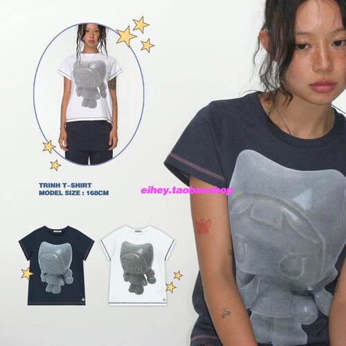 eihey诶嘿卡通动漫趣味磨毛上衣