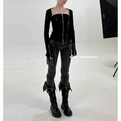 抹胸上衣短款针织外套套装2色