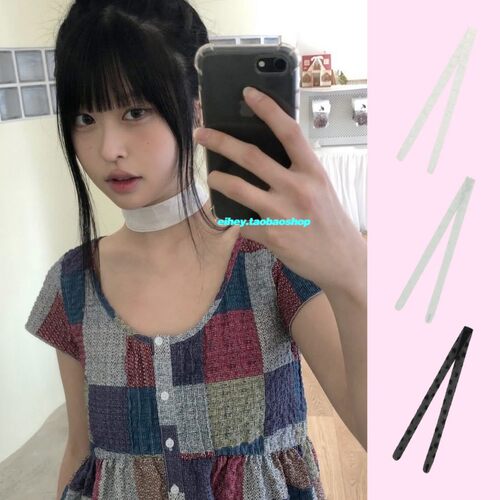 eihey诶嘿26夏季日系复古少女感机能风星星装饰小围巾百搭细围巾