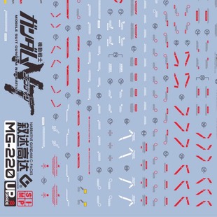 MG叙述高达水贴 C装备 卡版 NARRATIVE 机动战士高达NT 荧光 EVO