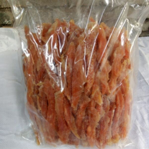 宠物零食鸡肉拧丝2kg大包装泰迪比熊等狗狗零食新鲜营养美味包邮