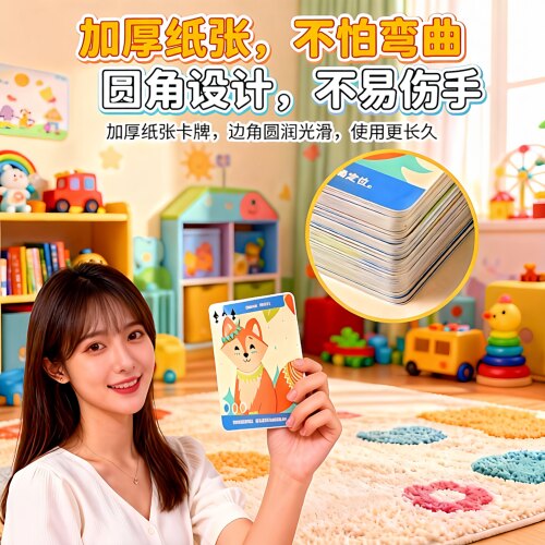 小侦探桌游儿童趣味思维训练卡牌