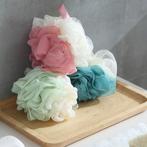 Большая ванна, купальный мяч, не рассеянный цветочный мяч для ванны, милый, потирая назад, пузыри, купальные припасы, купальные цветы, купание