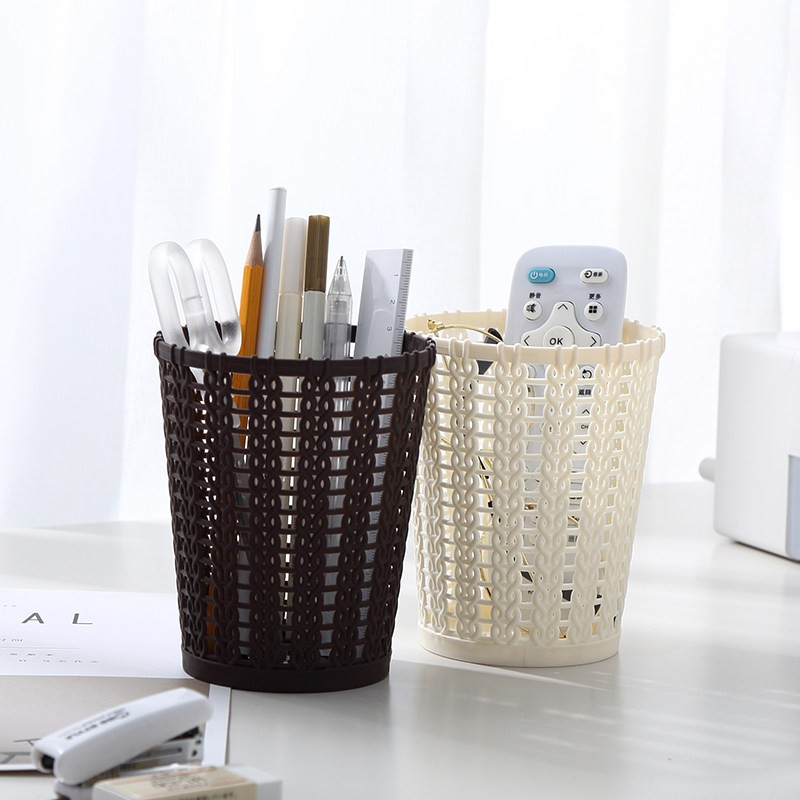 originality Office desktop Stationery storage box Imitation rattan Plastic pen container student circular Pen barrelin the Storage consolidation , Home Storage appliances , Storage tank , Pen case  category - from Buy2taobao.com to provide professional Taobao agent buy service