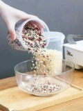 Кухонный герметный горшок пластиковый пищевый бак хранения резервуара хранения резервуара
