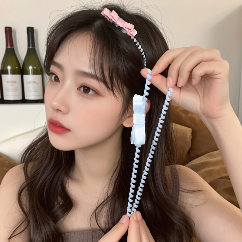 蝴蝶结电话线发圈发箍