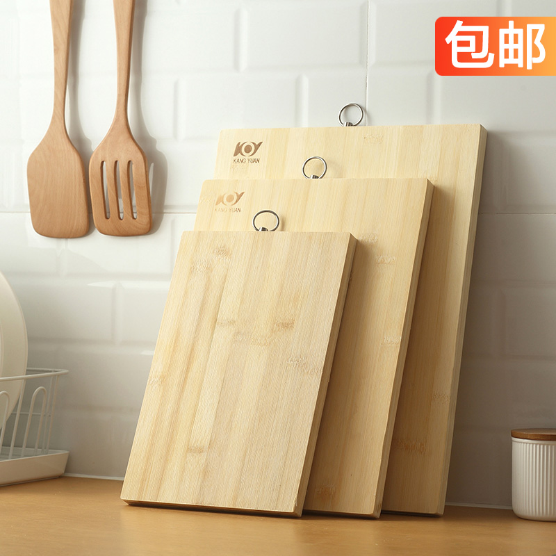 实木砧板家用厨房切菜板粘板大号案板擀面板耐用防霉抗菌竹木占板_虎窝淘