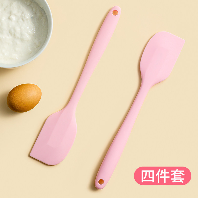刮刀刮板硅胶铲子抹刀烘焙工具蛋糕奶油耐高温搅拌家用一体式套装_虎窝淘