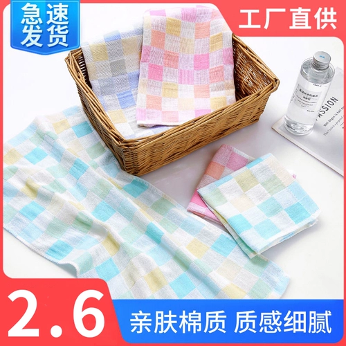 Детское хлопковое полотенце для умывания, марлевый детский слюнявчик для домашнего использования, шарф для мальчиков