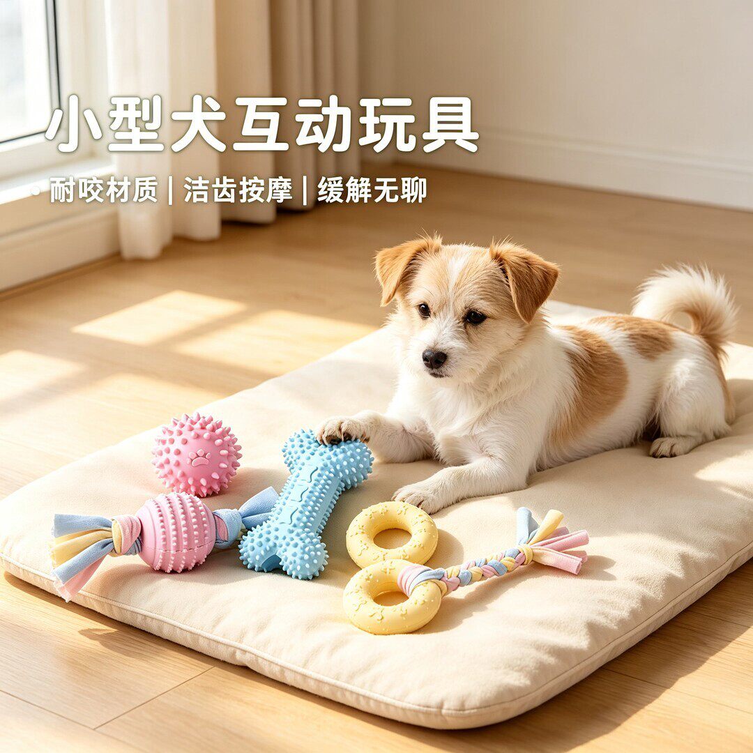 狗狗玩具耐咬消耗体力解闷神器玩具球咬胶幼犬磨牙棒益智用品大全