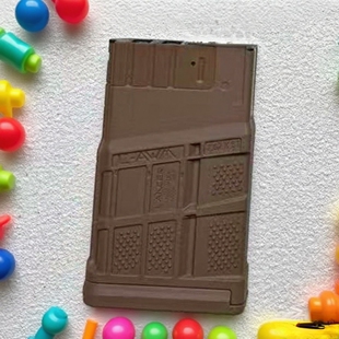 蝰蛇陶瓷涂层xm7尼龙软蛋夹QT盒子霜降拼装模型玩具尼龙装饰塞包