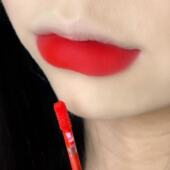 正红色口红唇釉滋润款 不易掉色不沾杯持久防水素颜裸色奶茶肉桂色