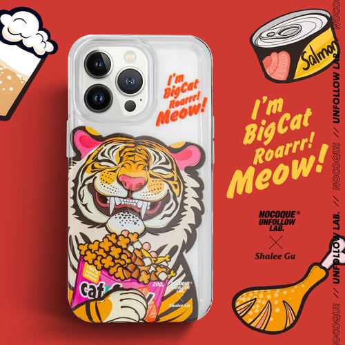 Nocoque联名猫粮虎iPhone壳