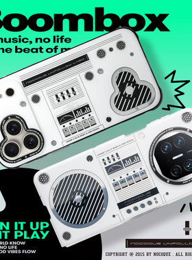 NOCOQUE复古收音机huaweiMate70pro+P70ultra一体壳17pro适用于华为复古风手机壳防摔软胶壳inns保护壳X516