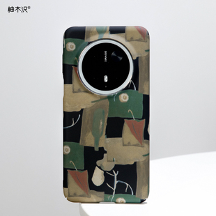 物语画廊华为mate60pro手机壳MATE70PRO+保护套抽象艺术mate5040pro磨砂硬壳适用pura70ltra全包超薄新款创意