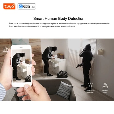 Tuya Smart 1080p Wi-Fi Smart Home Security Camera 2MP, HD,R