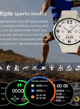 KESHUYOU New Women's Fashion Smart Watch 6 Bluetooth Callin