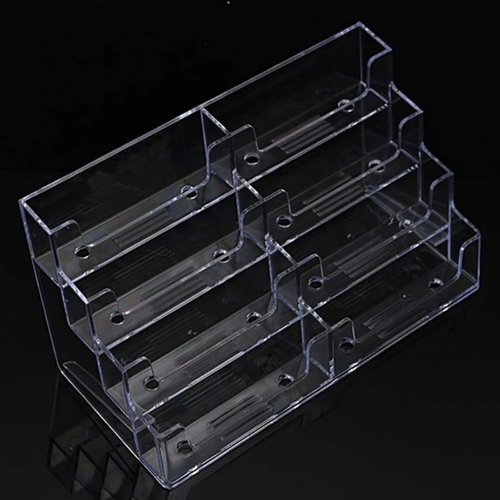 1PC 8-cell business card holder creative transparent card,