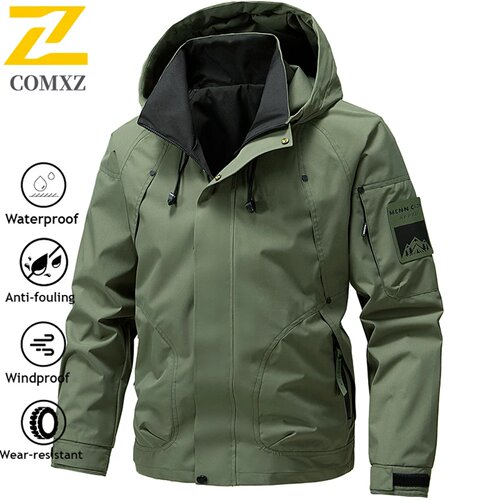 Gorpcore Men's Rainproof Fishing Jacket Autumn Large Size W
