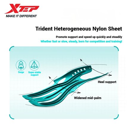 Xtep One Piece Model 3.0 Men Running Shoes 2025 Spring Comf