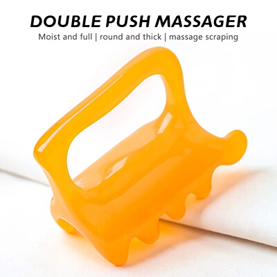 Double Push Massage Tool Spinal Meridian Unblocking Shoulde