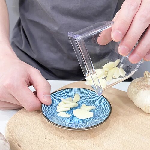 Manual Pressing Garlic Grinding Grater Cutter Cooking Tool