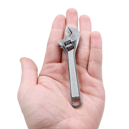 1 Pcs Steel/2.5/4-Inch Monkey Wrench Mini Open-end Wrench M