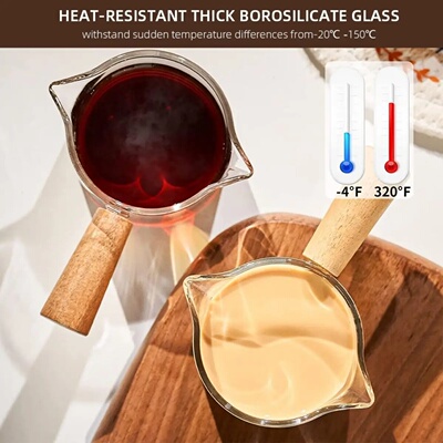 [Hot Sales] 75ml Glass Espresso Measuring Cup Double/Single