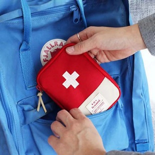 Mini Portable Medicine Bag Travel First Aid Kit Medicine Ba