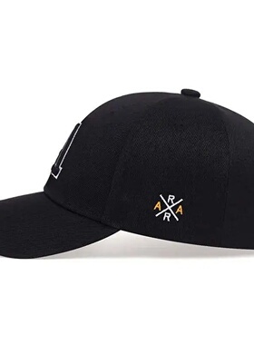 Unisex Simple Letter A Embroidery Baseball Caps Spring and