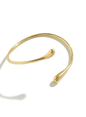 Ingemark Simple Vintage Water Drop Open Cuff Bangles for Wo