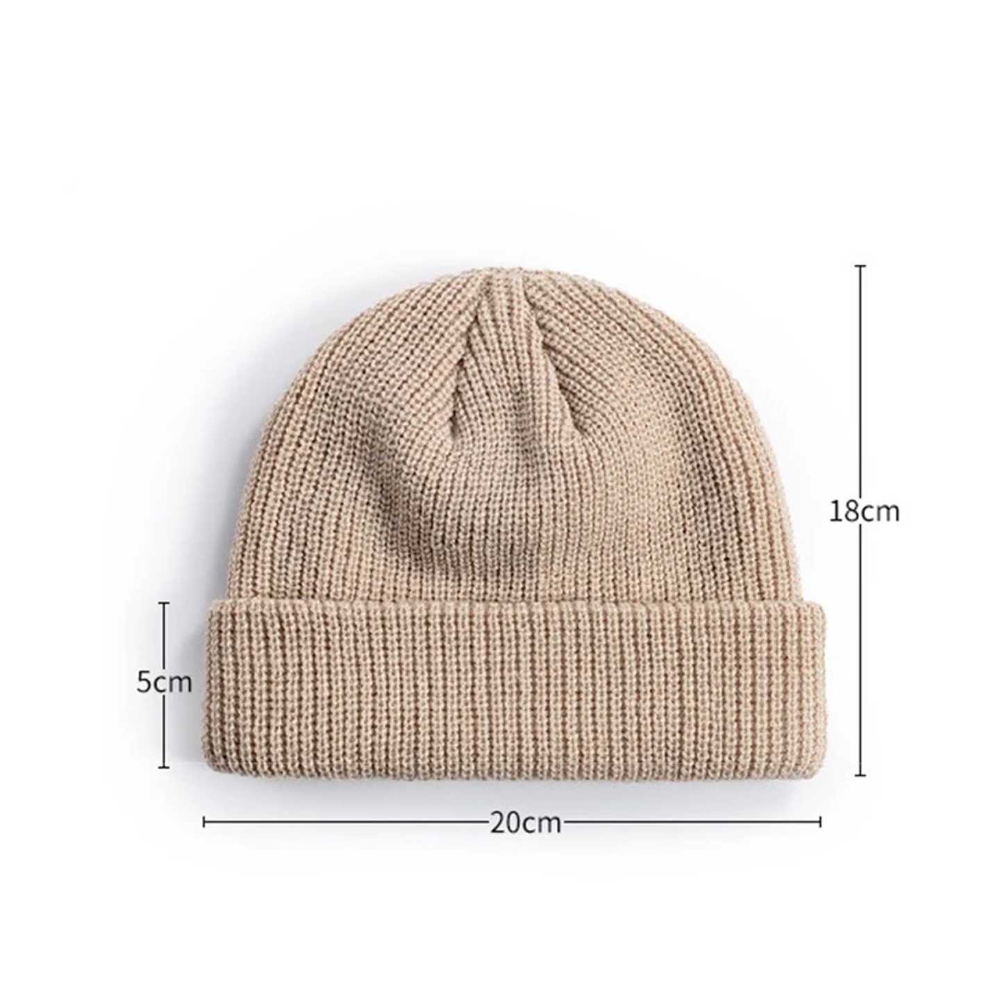Knitted Hat for Men & Women Caps Wool Fashion Simple Warm S