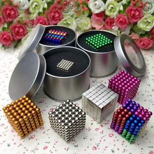 5mm Colorful Round Magnet Ball Bead Strong Magnetic Hook Pu